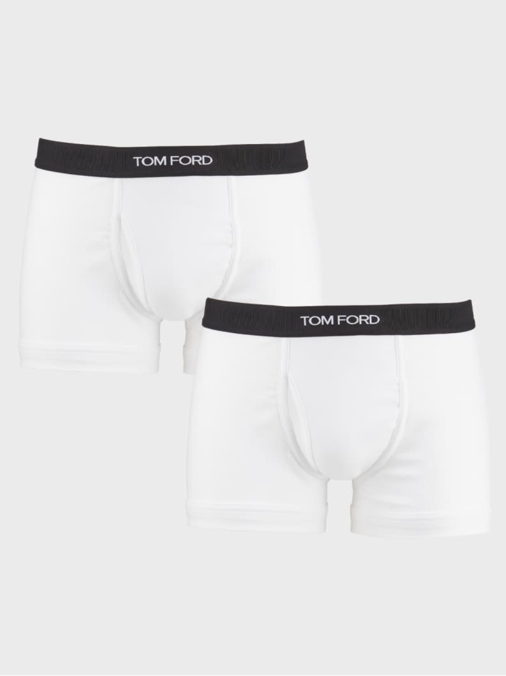 TOM FORD
Men's 2-Pack Solid Jersey Boxer Briefs